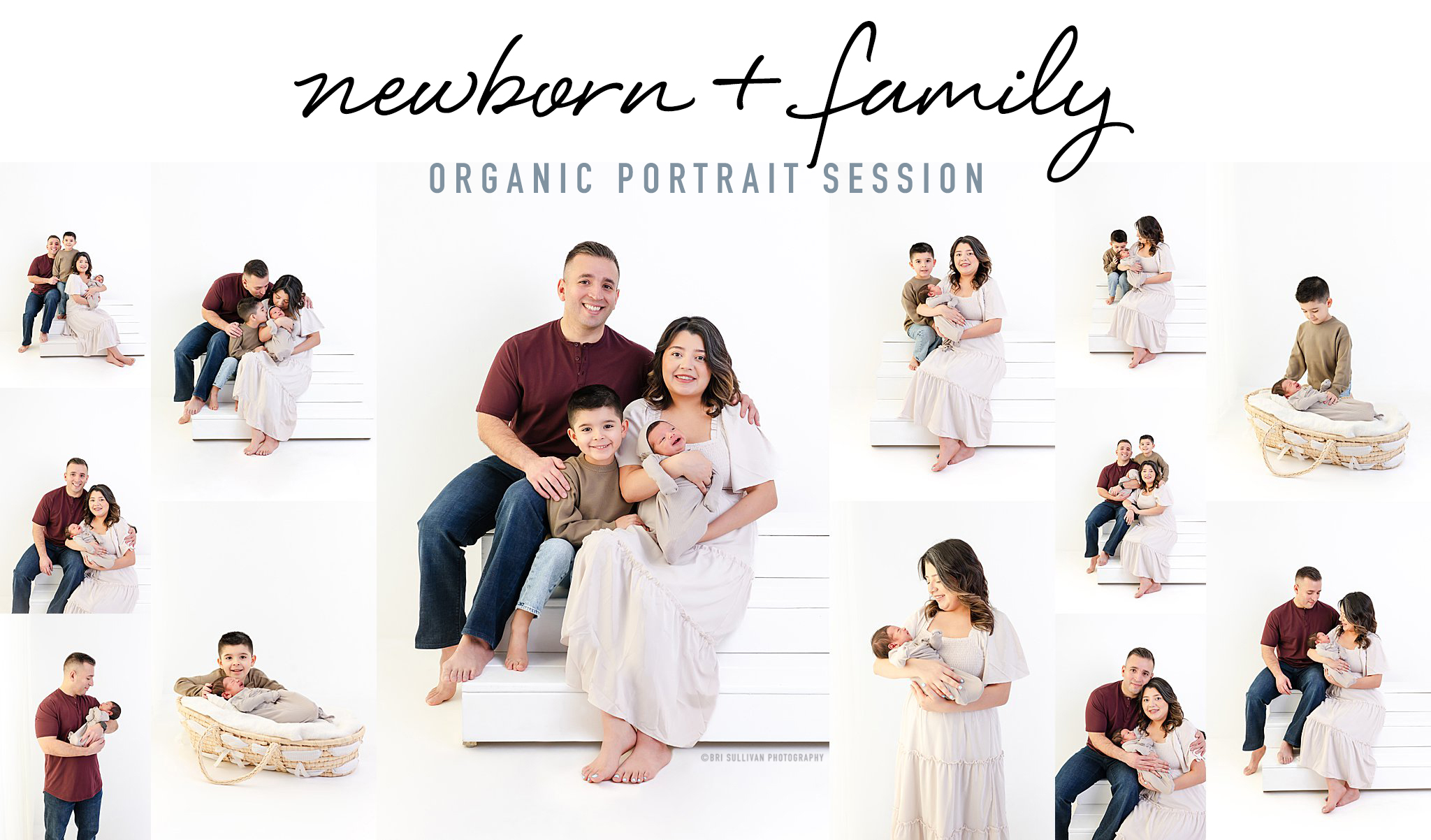 Newborn Family Photography by Bri Sullivan