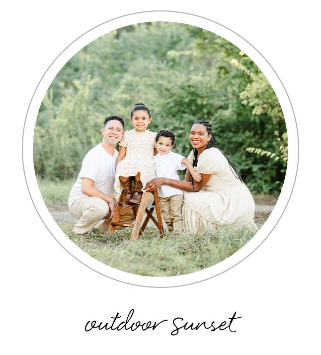 Cinco Ranch Texas Family Photography - Outdoor Sunset Sessions