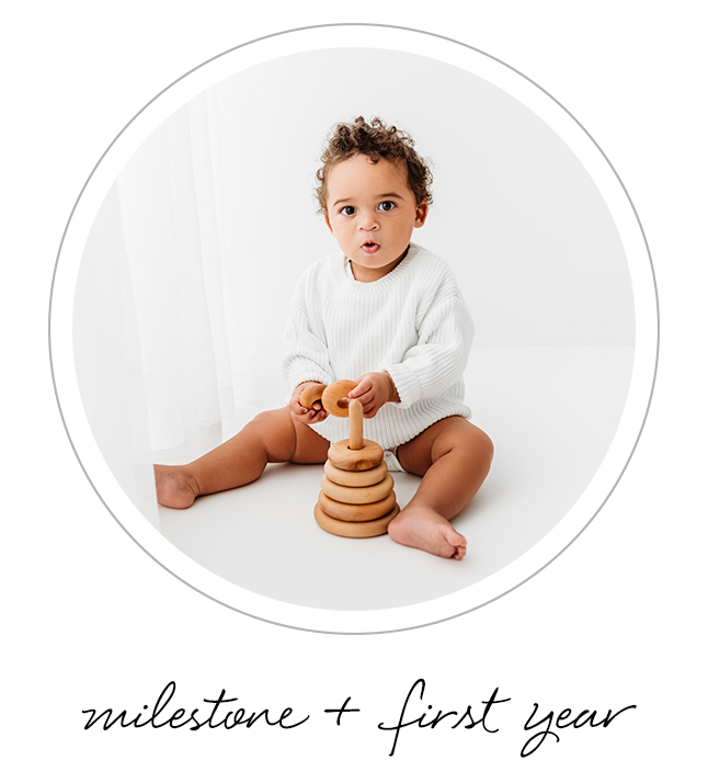 Bri Sullivan Photography - Milestone and First Year Photography Sessions